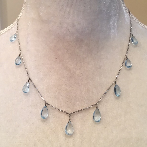 Jewelry - Blue Topaz Dangles